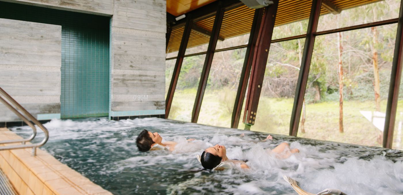The bathhouse at Hepburn Bathouse & Spa
