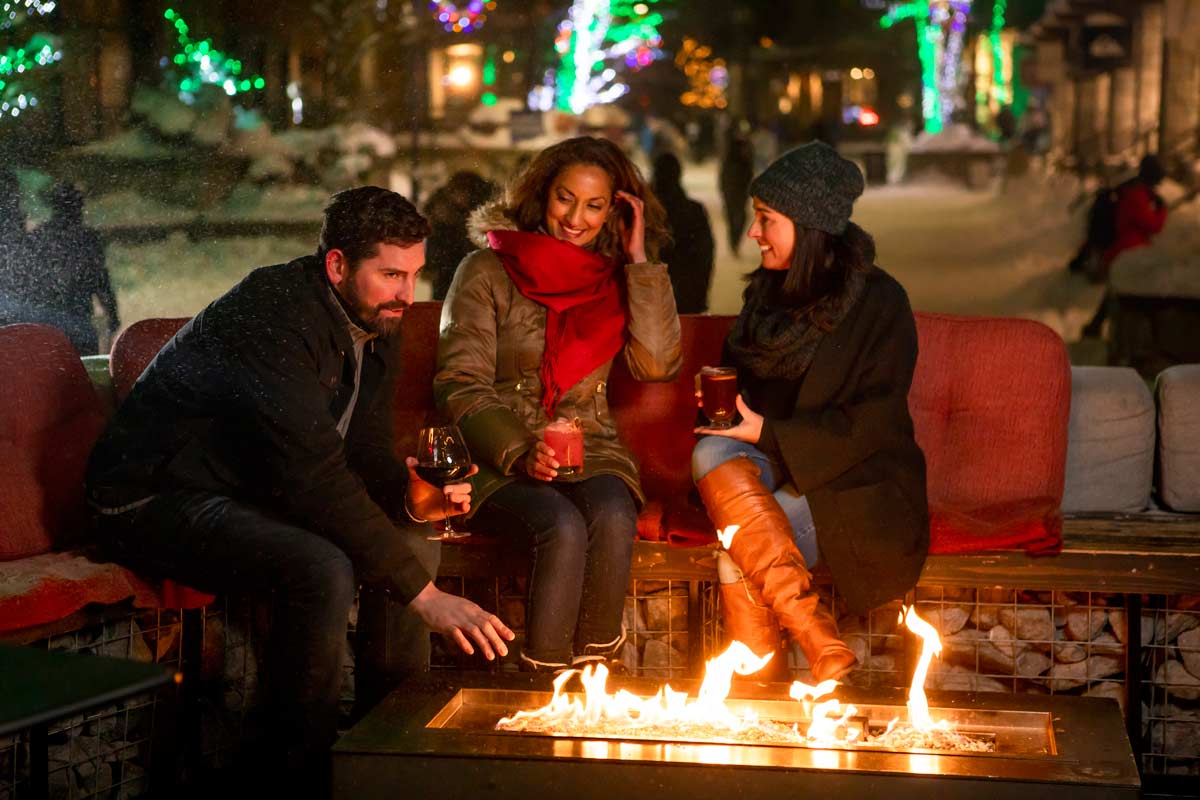 Whistler Village is legendary for après