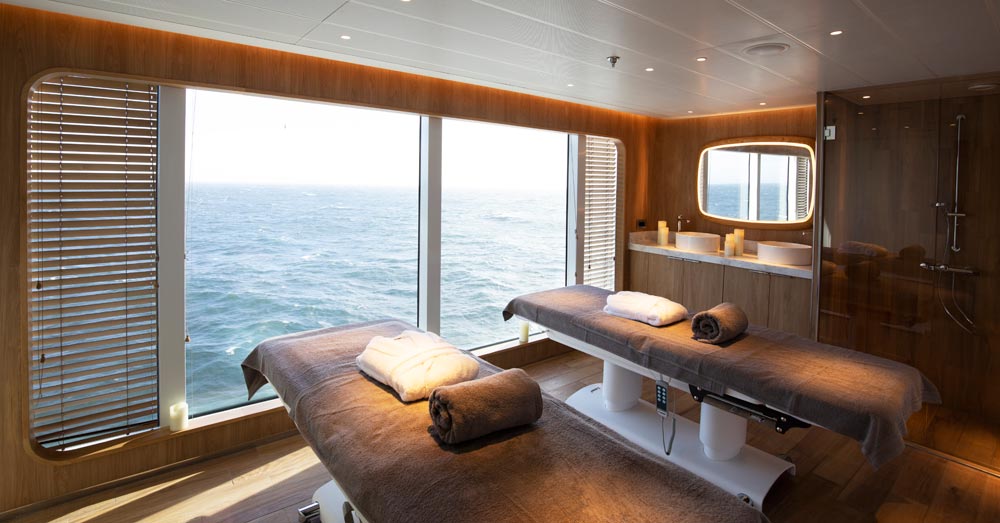 The spa at sea on Le Laperouse