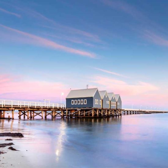 Busselton Jetty Western Australia at Sunrise