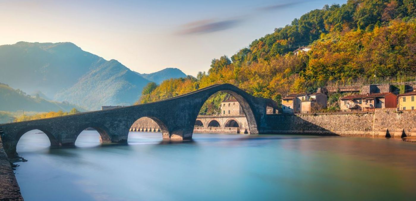 The Devil's Bridge in Garfagnana