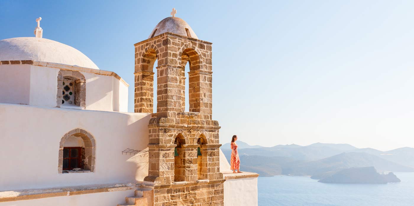 Views from Milos Greek Island
