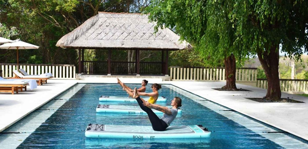 aqua yoga class