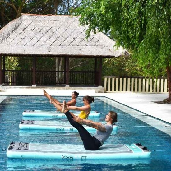 aqua yoga class