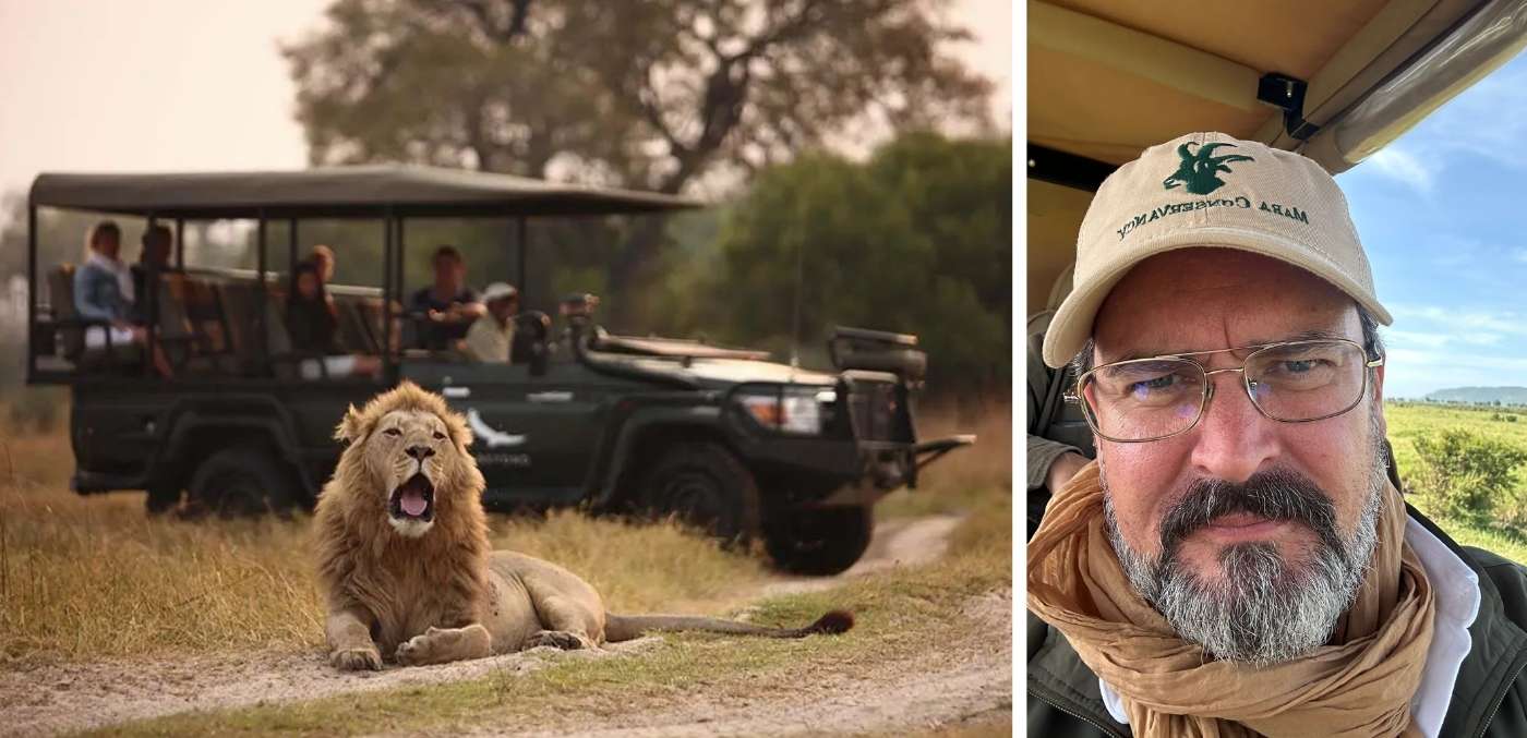 on a luxury safari in africa