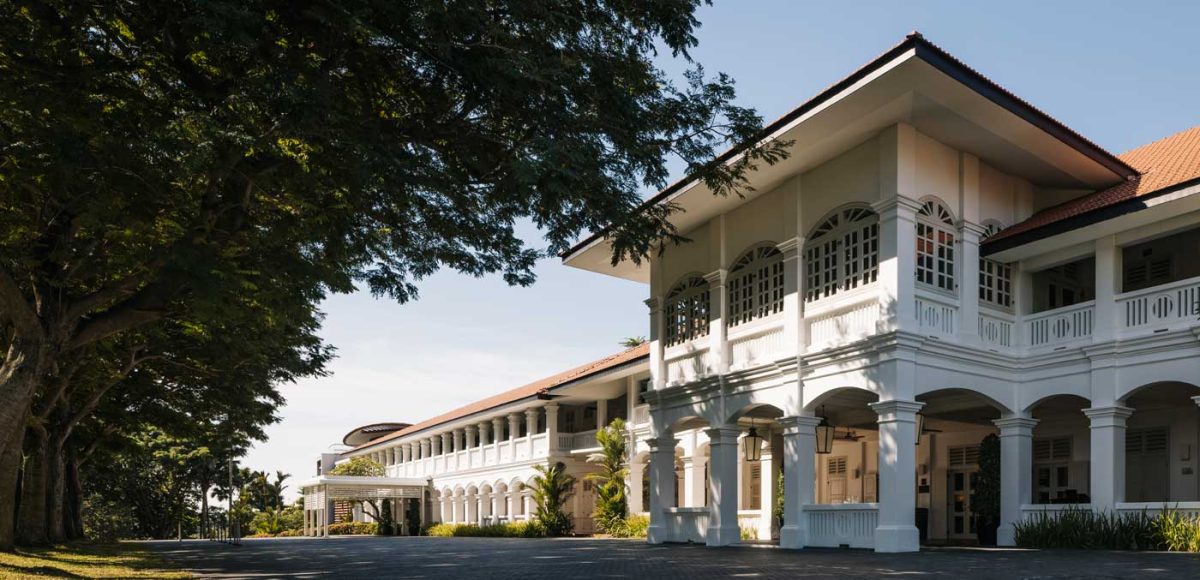Exterior of Capella Singapore