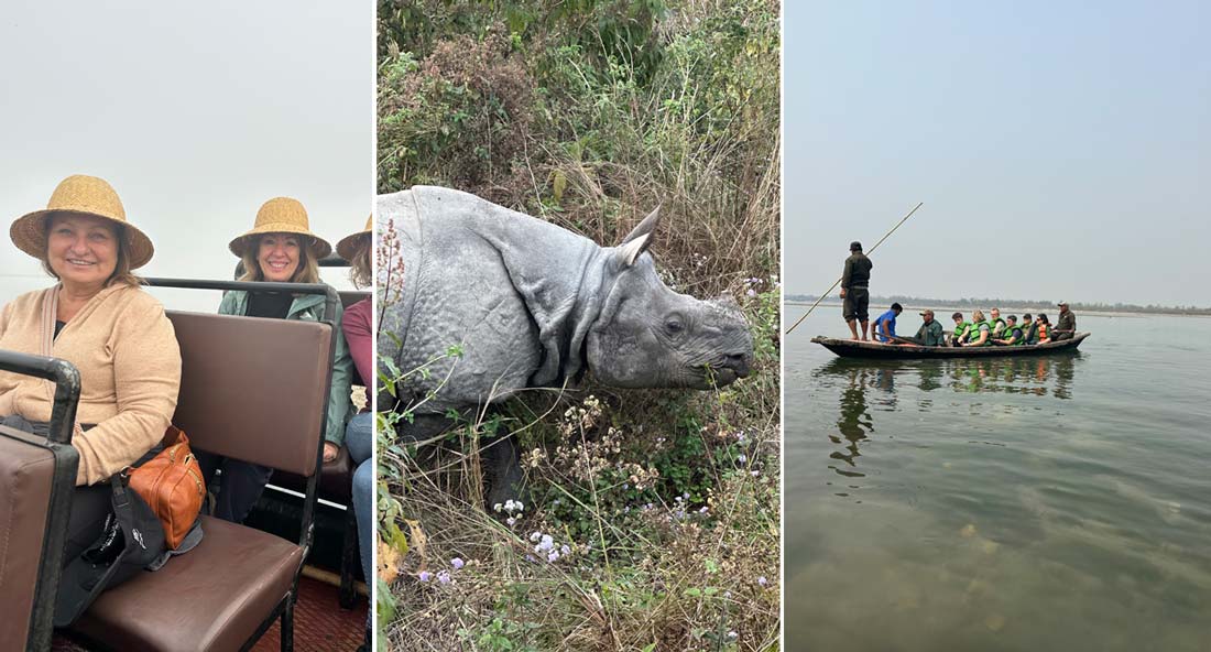 Cathy's adventures in Chitwan National Park