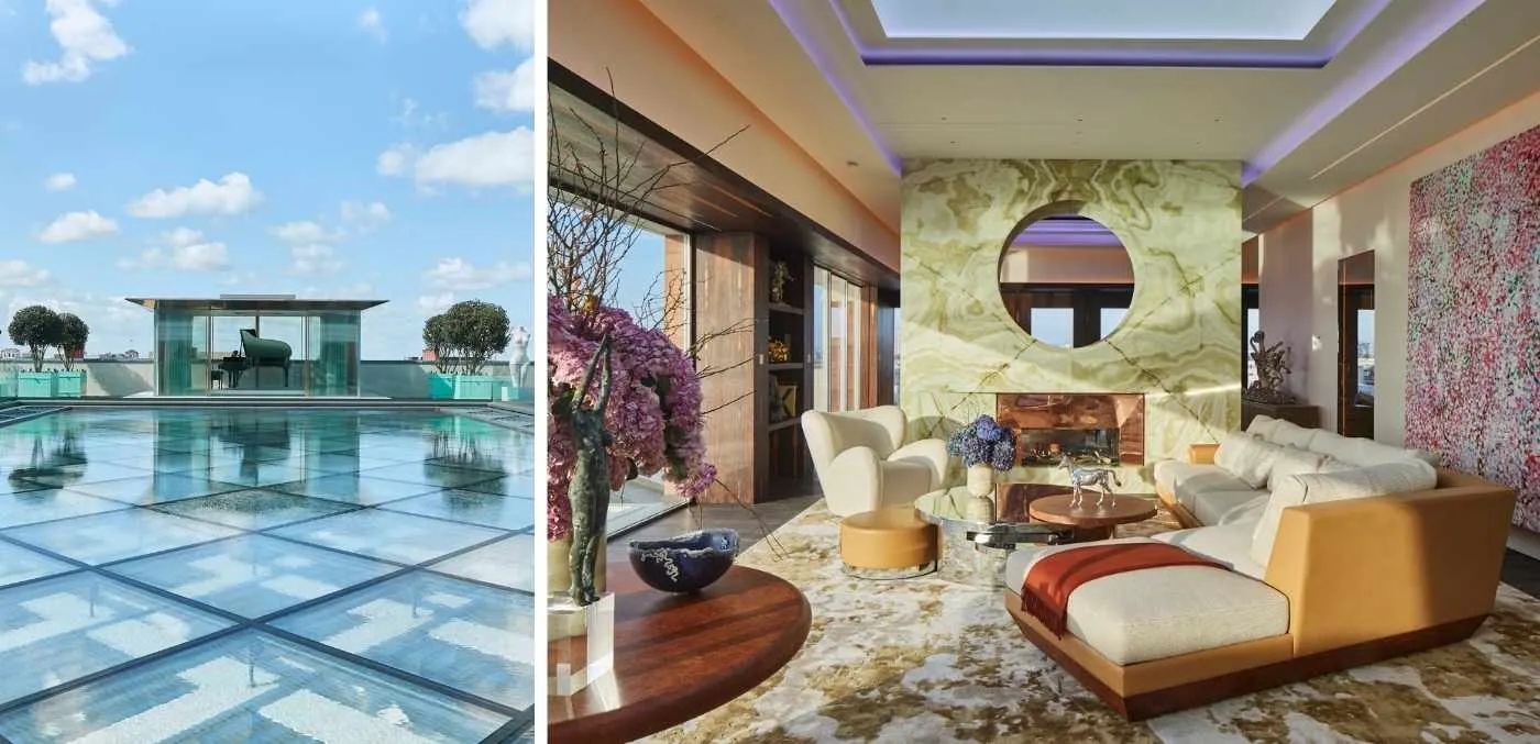 © Claridge’s London Penthouse Suite