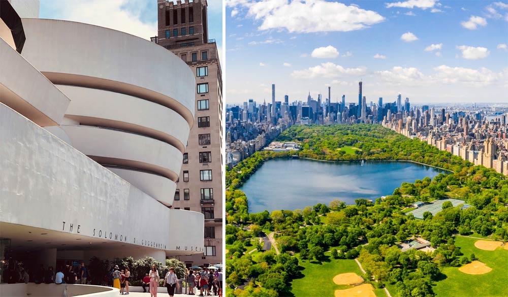 The Solomon R. Guggenheim Museum in New York