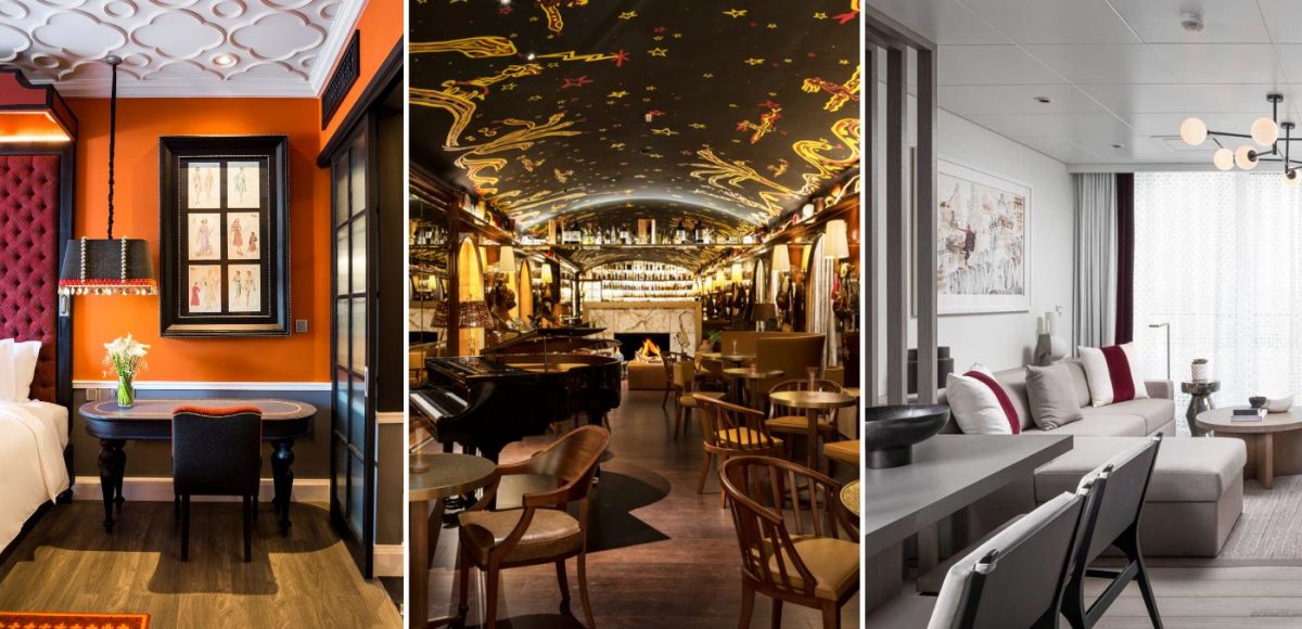 Interior design by world renowned designers