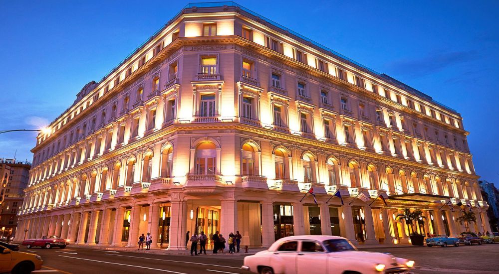 Exterior of Gran Hotel Manzana Kempinski La Habana
