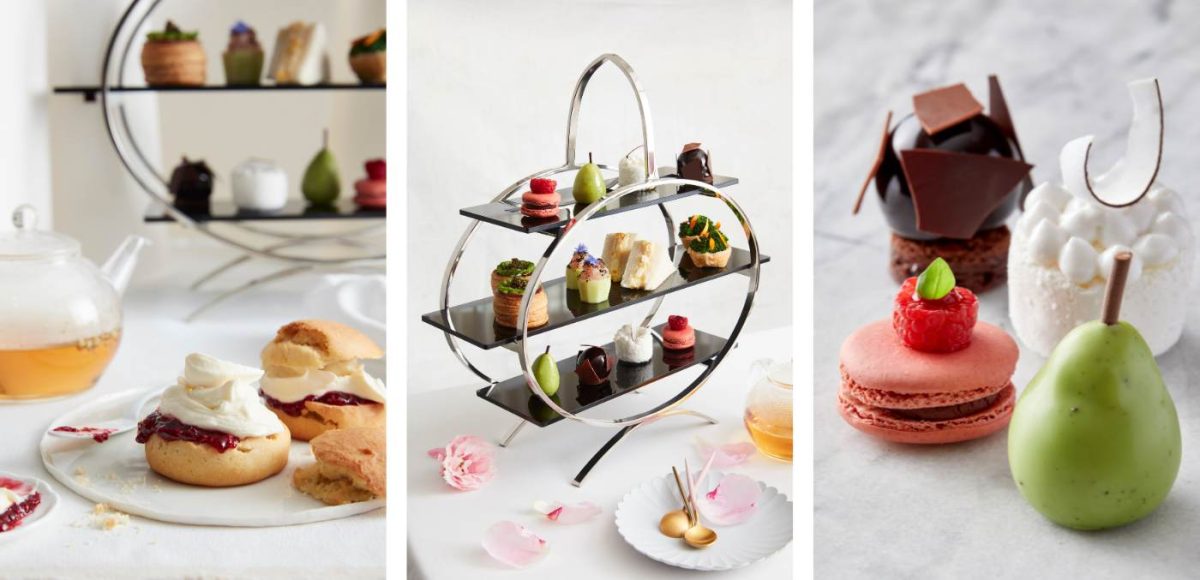 A selection of brightly coloured petit fours