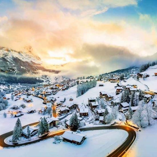 grindelwald in winter