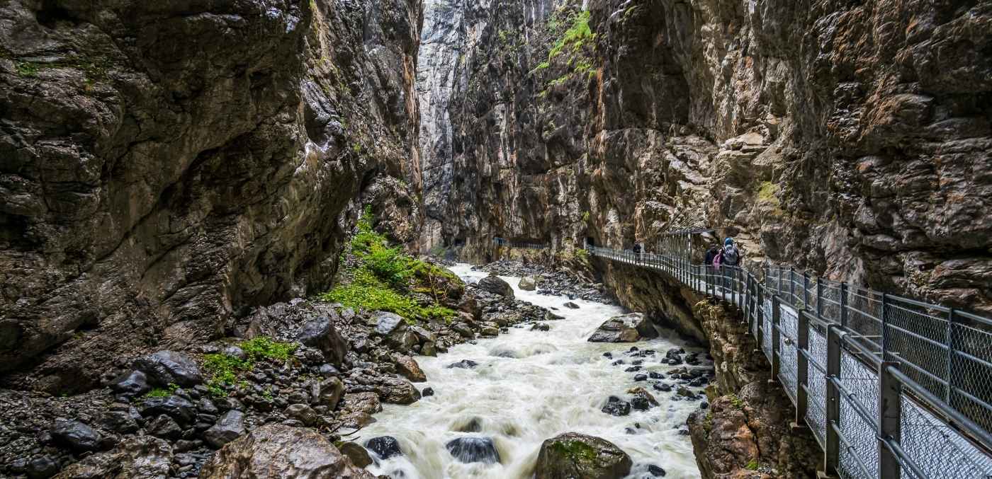 Grindelwald Glacier Canyon