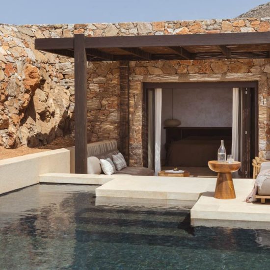 Deluxe Cave Suite at Gundari Resort, Folegandros