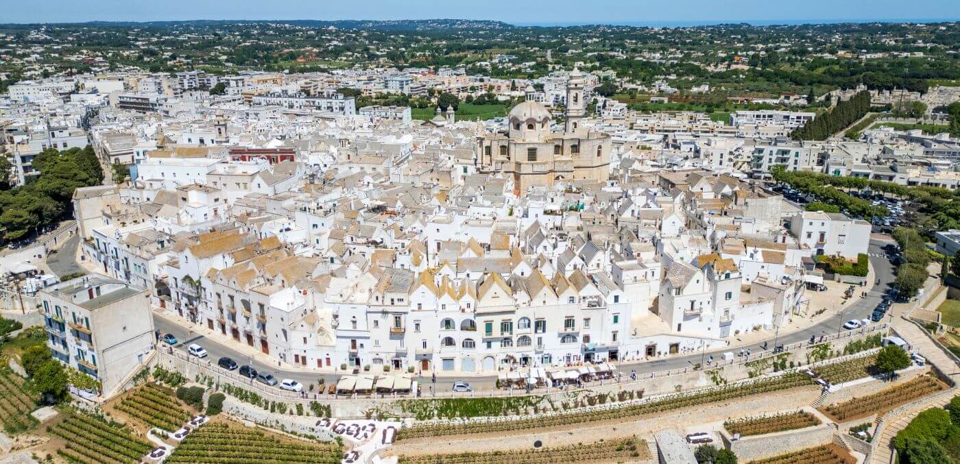 white village in Italy