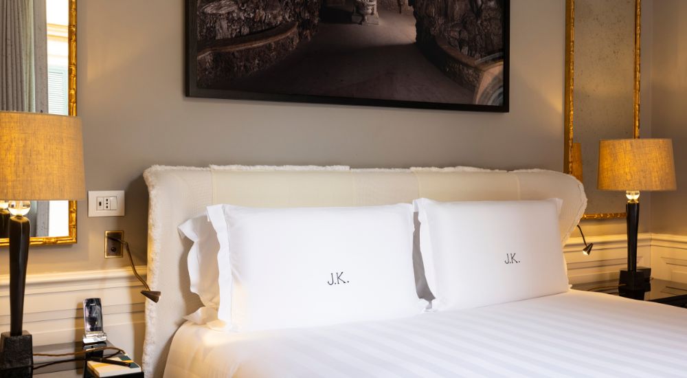 JK Place Rome twin room