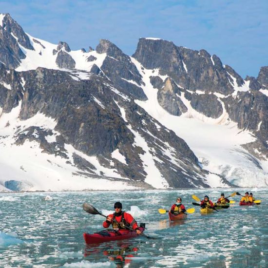 Kayaking, Spitsbergen