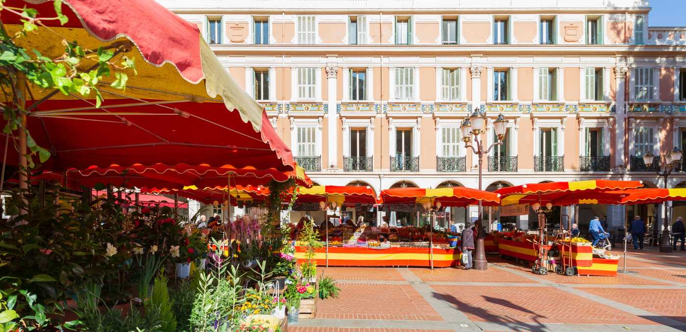 La Condamine Market.