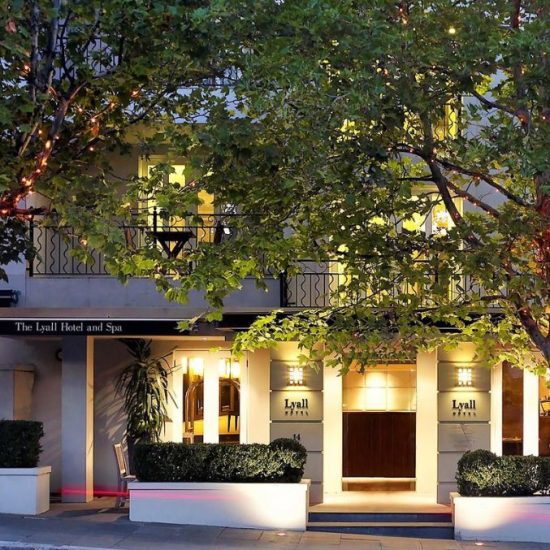 Exterior view of Lyall Hotel, South Yarra