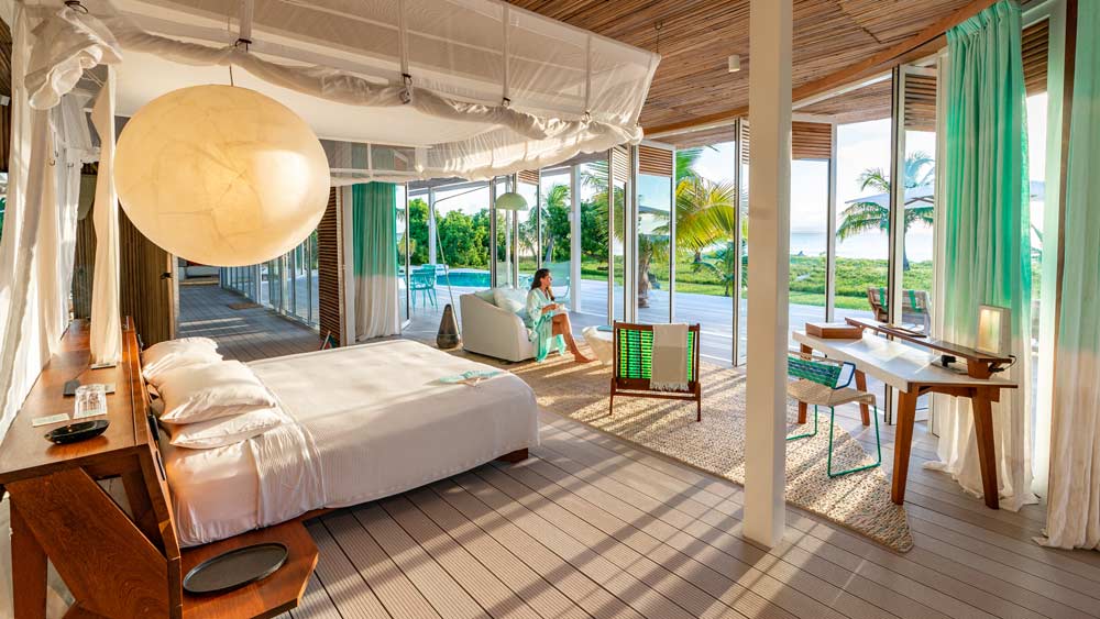 Bedroom at Miavana by Time + Tide