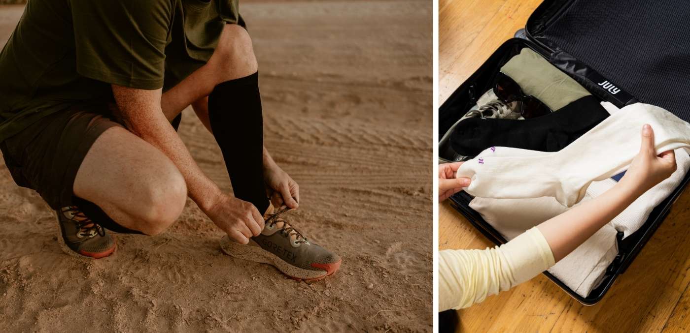 Paire compression socks