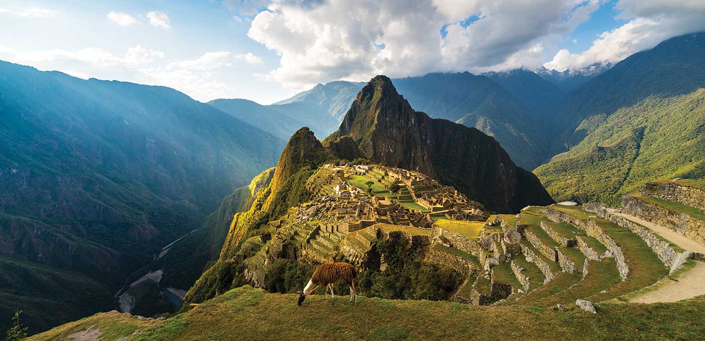 Machu Picchu in Peru