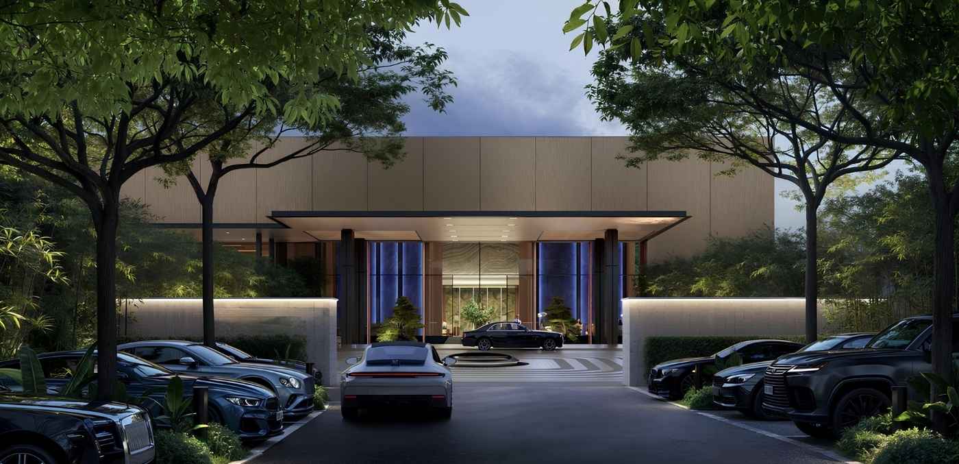 Private Terminal - Entrance Driveway
