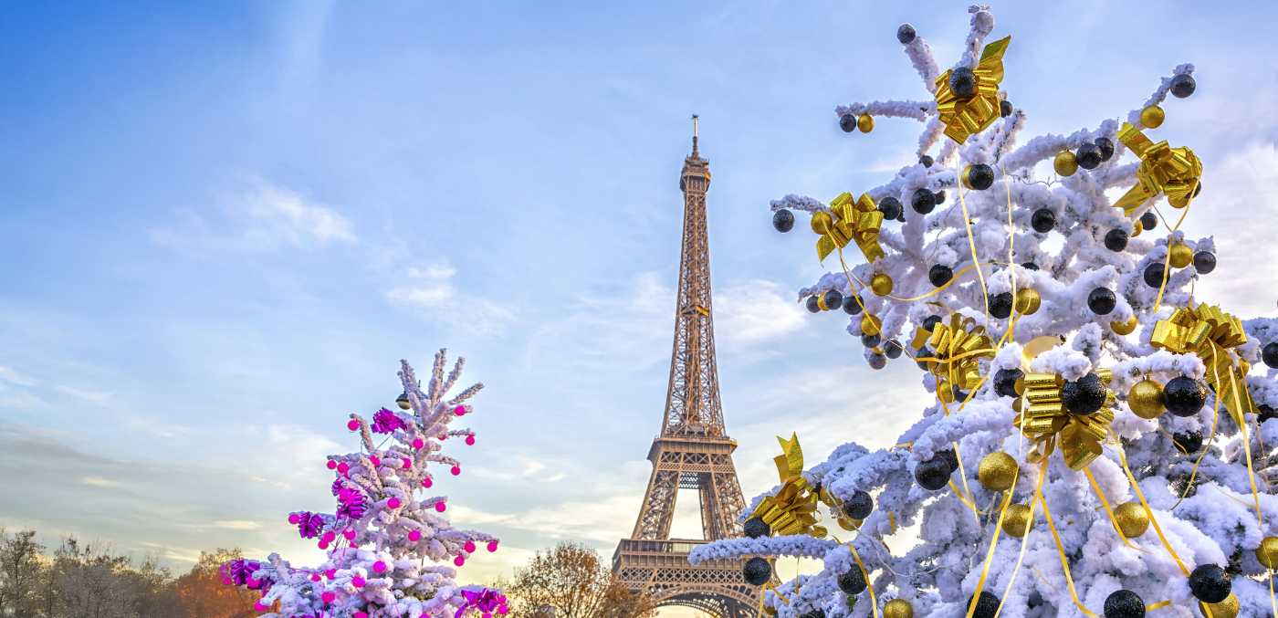 Paris at Christmas time