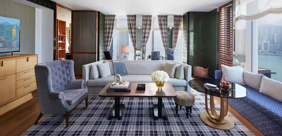 inside the suites at Rosewood Hong Kong