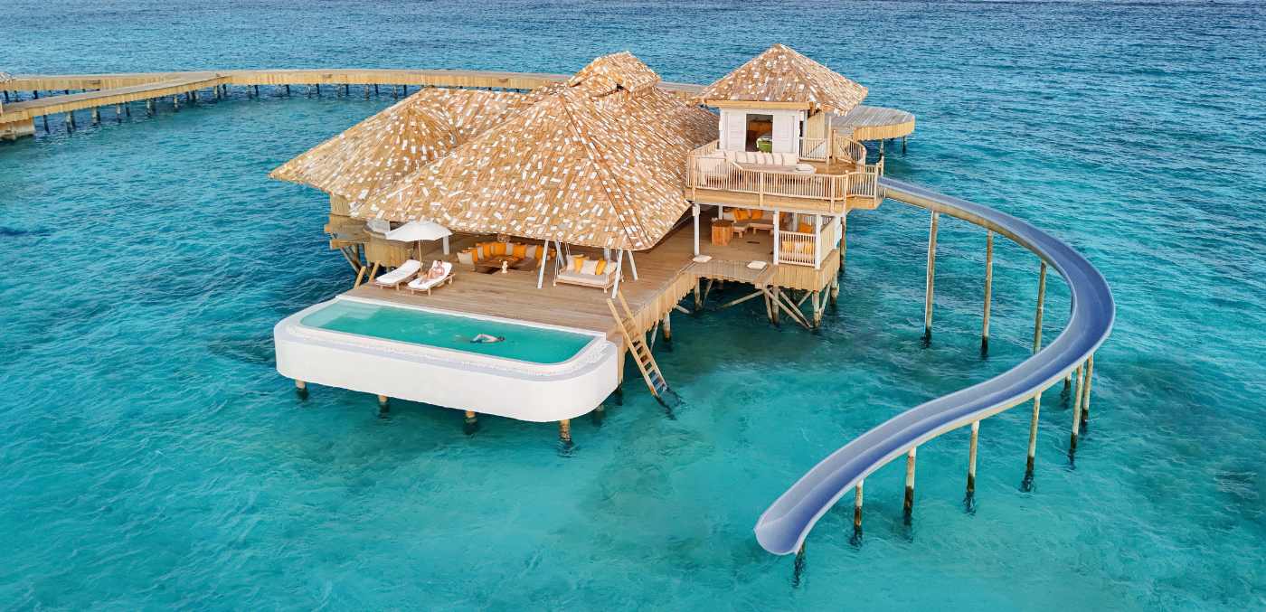 an open-air villa in the maldives