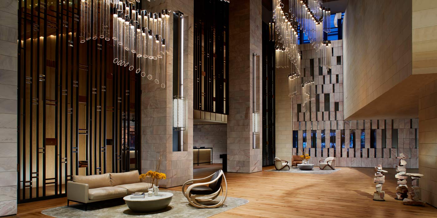 Lobby at The Ritz Carlton, Perth