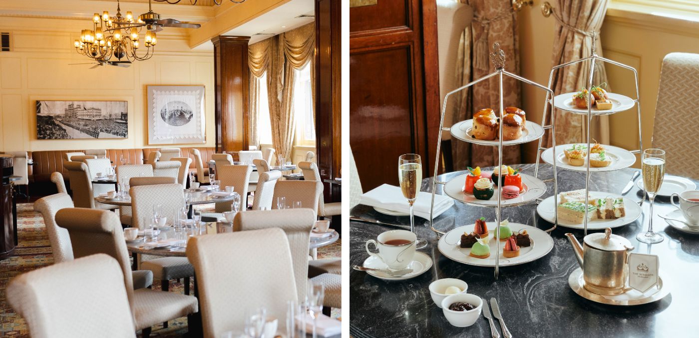 High tea at the Windsor Hotel Melbourne