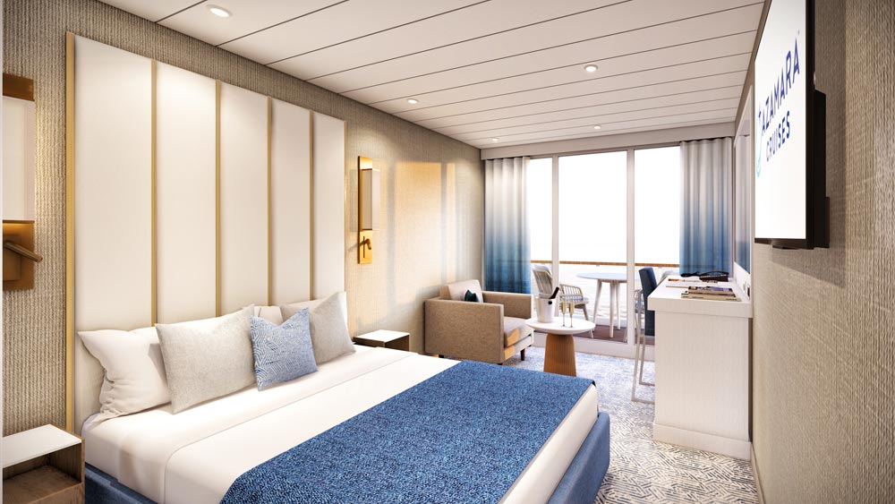 Azamara Forward updated Veranda Stateroom