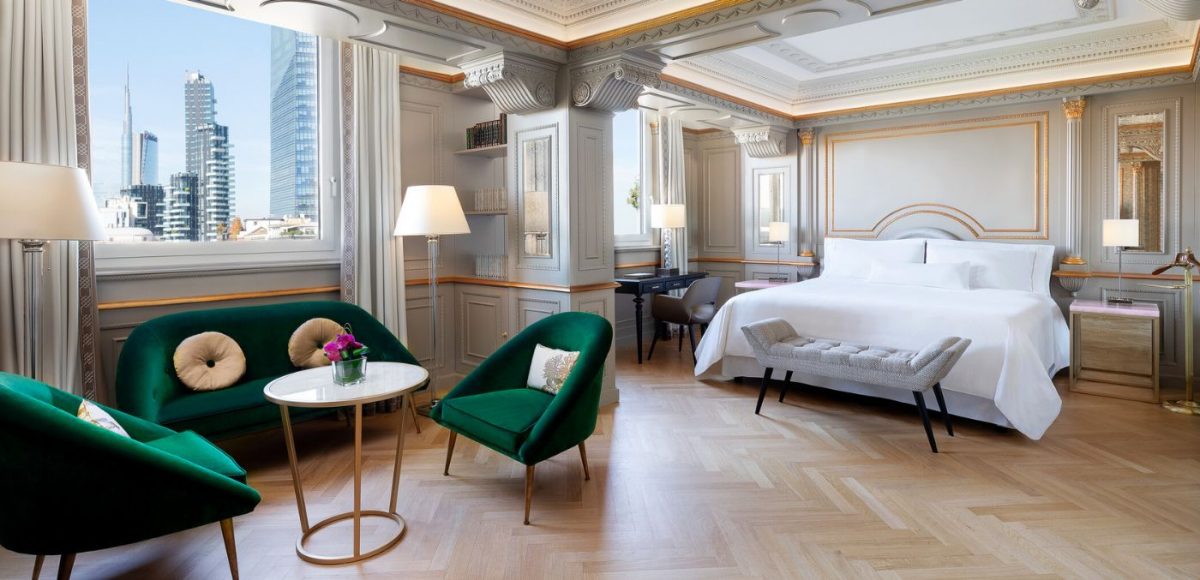 Westin Palace Milan suite